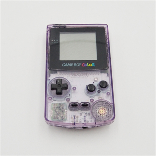 Gameboy Color Konsol - Atomic Purple - SNR CH16831781 (B Grade) (Genbrug)